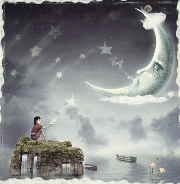 Wishing on a Crescent Moon